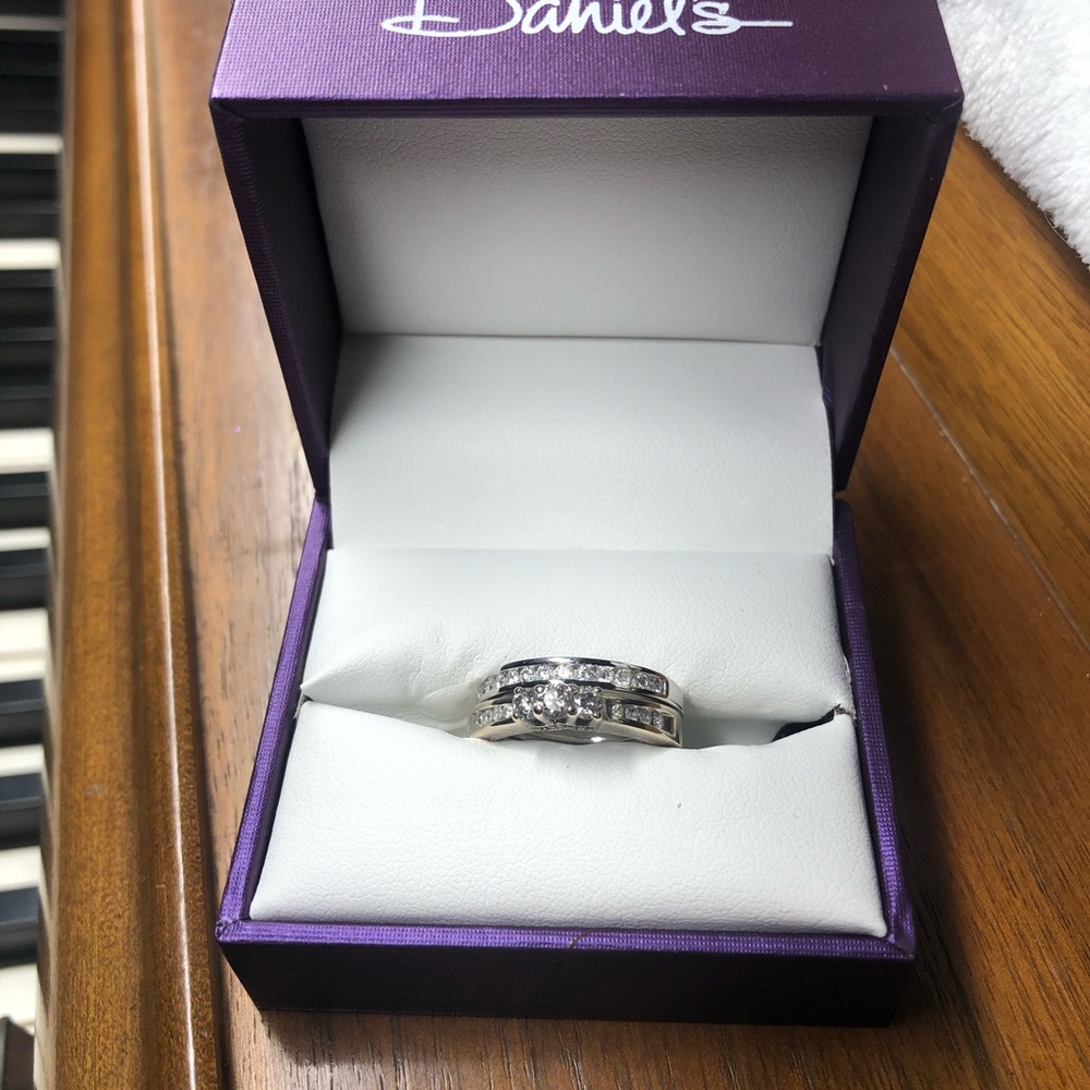 Wedding rings.